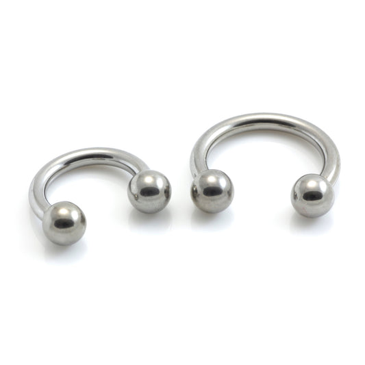 Titanium Internally Threaded Circular Barbell - 1.2mm