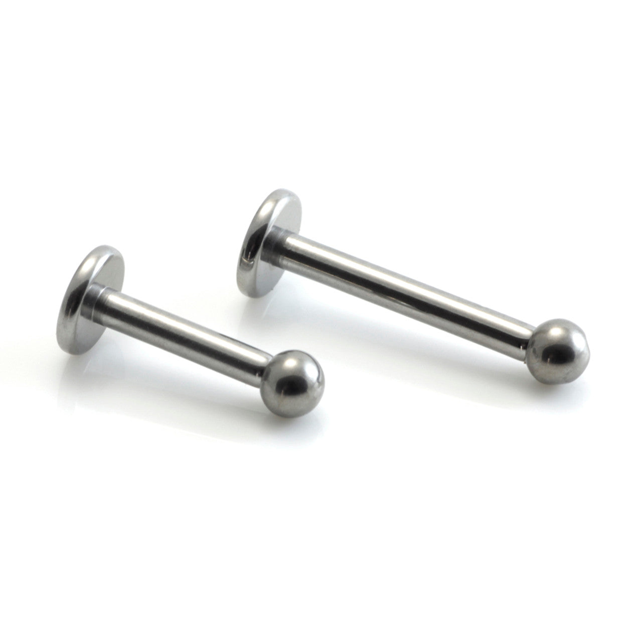 Titanium Internally Threaded Labret Bar - 1.6mm