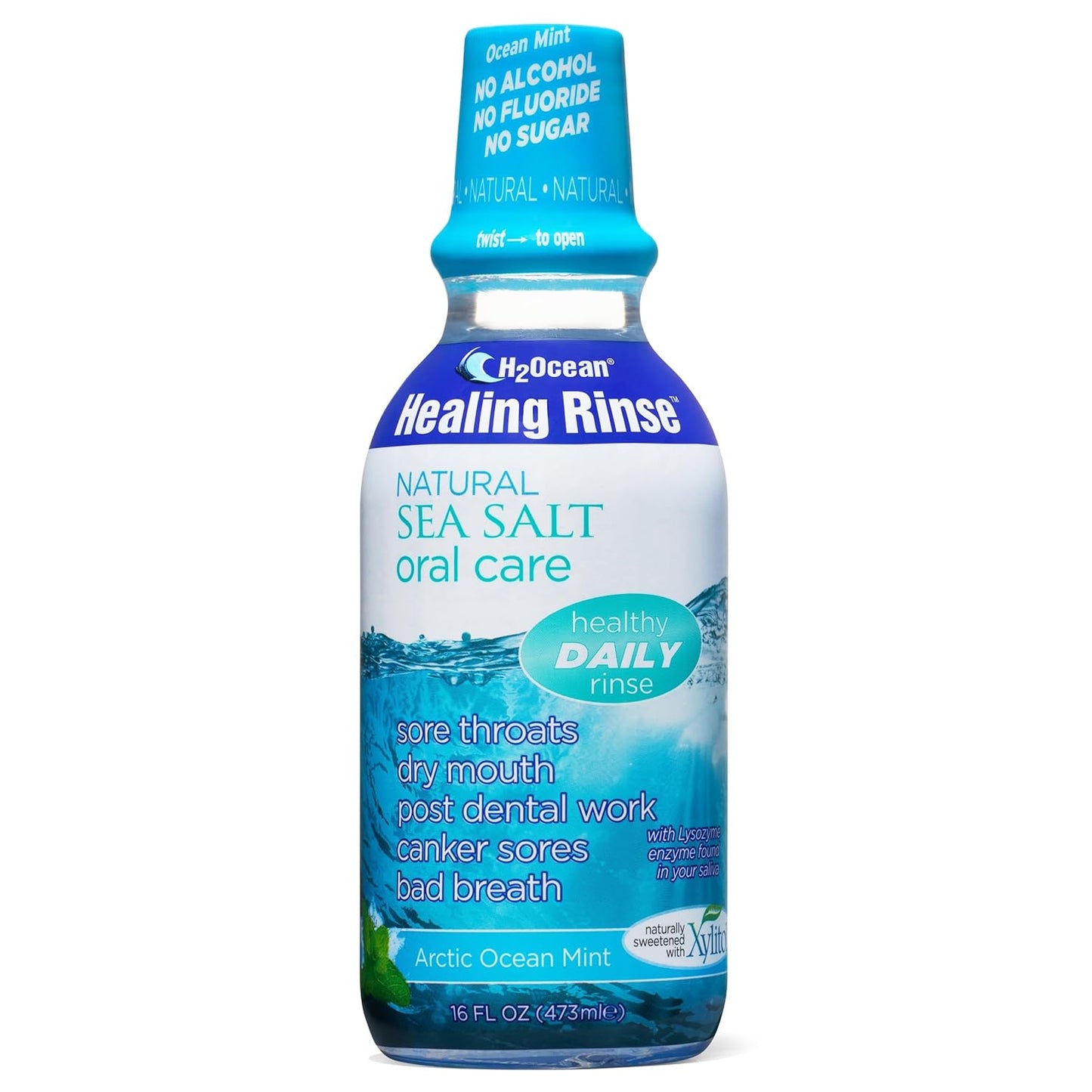 H2Ocean Healing Rinse Mouthwash