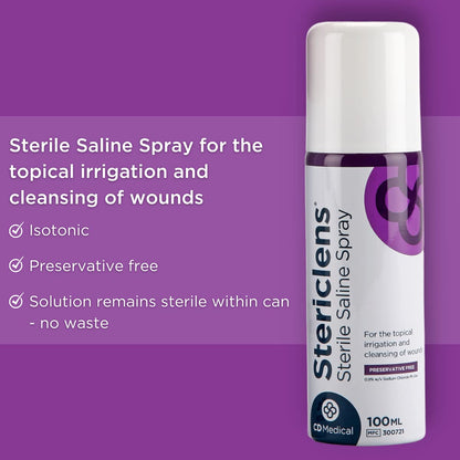 Stericlens Sterile Saline Piercing Aftercare Spray