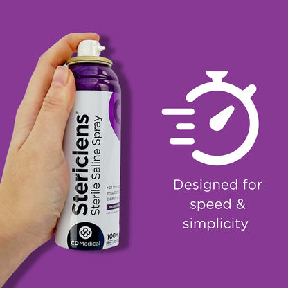 Stericlens Sterile Saline Piercing Aftercare Spray