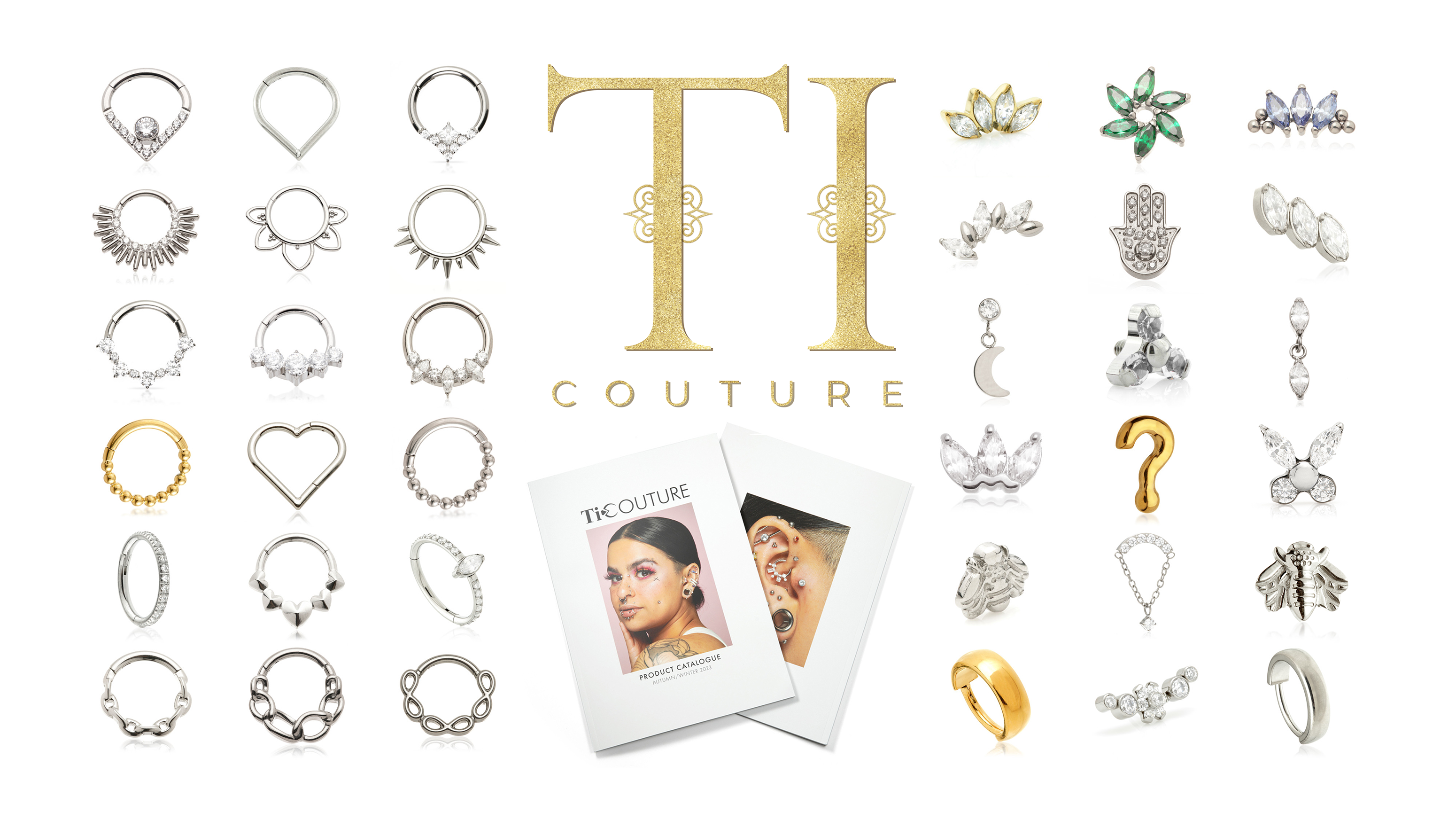 London Piercing Clinic TI Couture Jewellery Banner