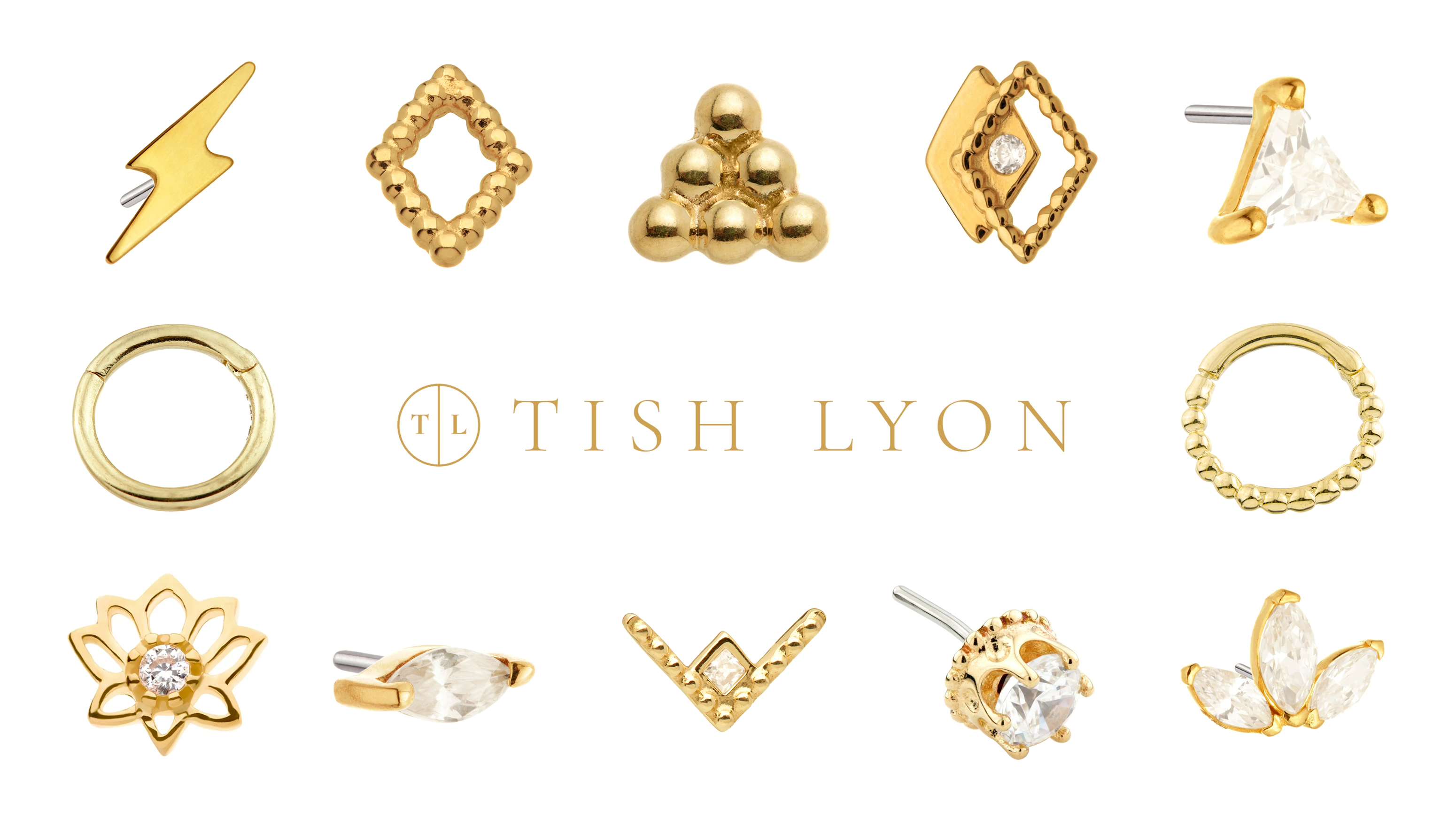 London Piercing Clinic Tish Lyon Jewellery Banner