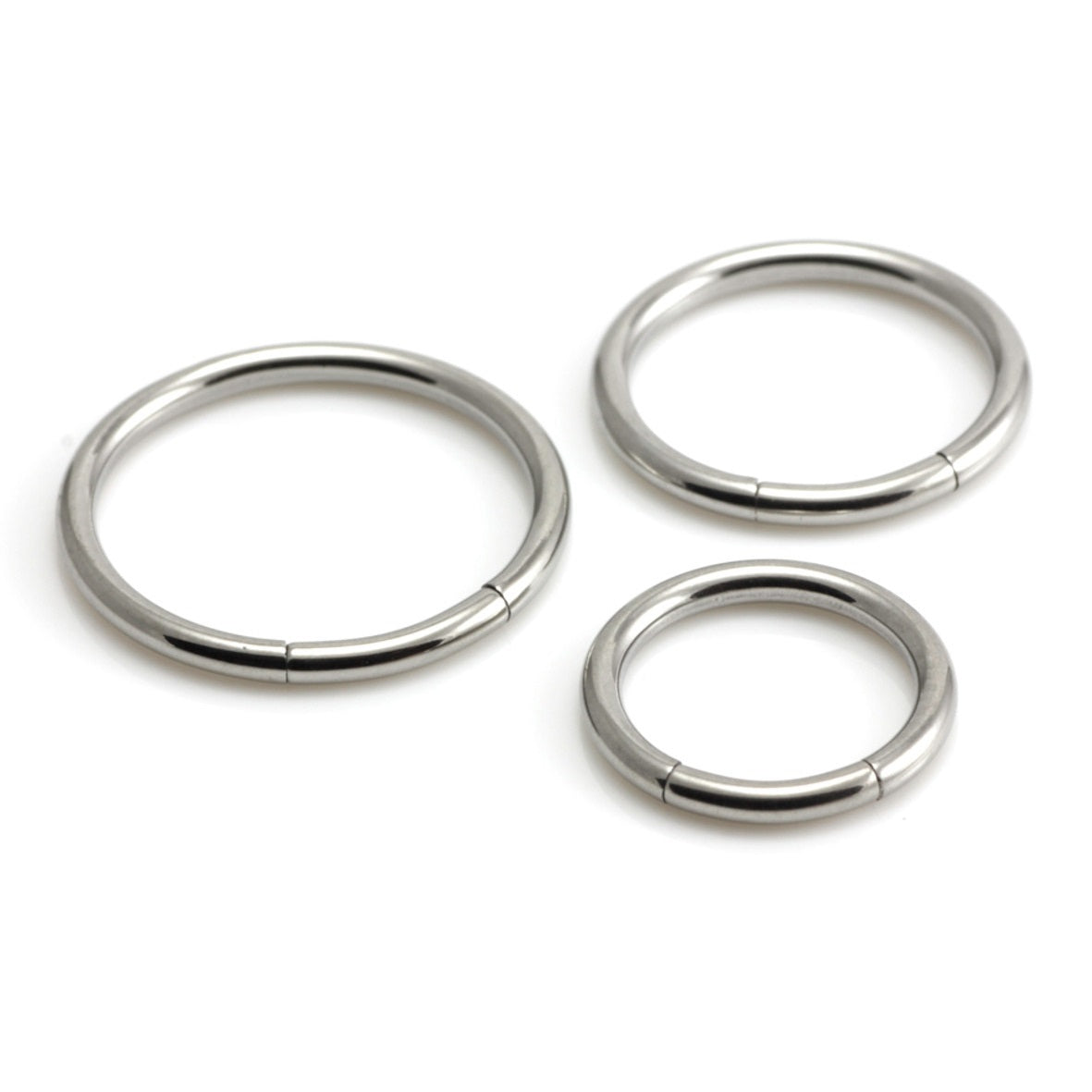 Titanium Hinged Segment Ring - 1.2mm – London Piercing Clinic